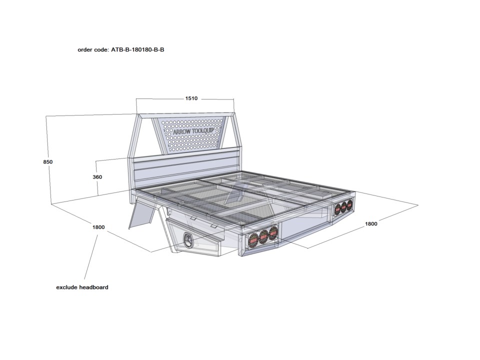 ALUMINIUM UTE TRAY 1 ATB-B-180180-B-B – Aluminium Ute Toolboxes ...